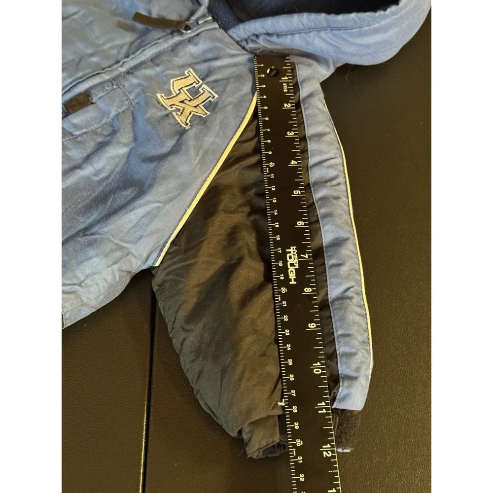 Starter Kentucky Wildcats Baby Puffer Jacket 12M Blue Hooded Full Zip